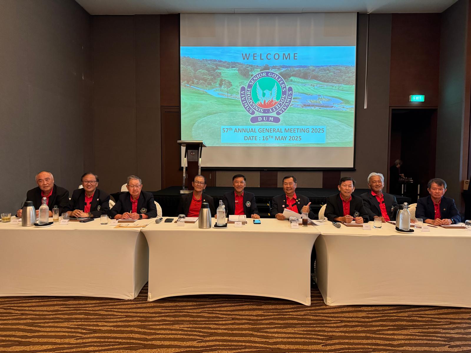 SSGS 57th AGM Golf + Dinner @SICC 