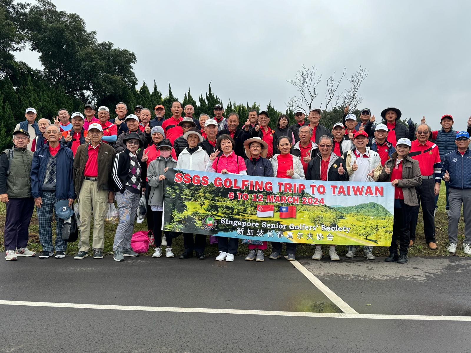 Overseas Golfing Trip to Taiwan, 6 to 12 March 2024